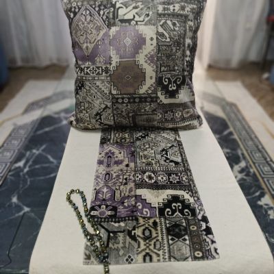 طقم رنر ب شراشيب  + كوشن