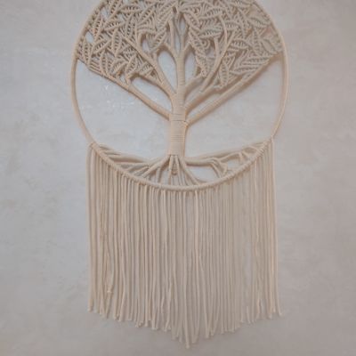 معلقه مكرمية شجره 