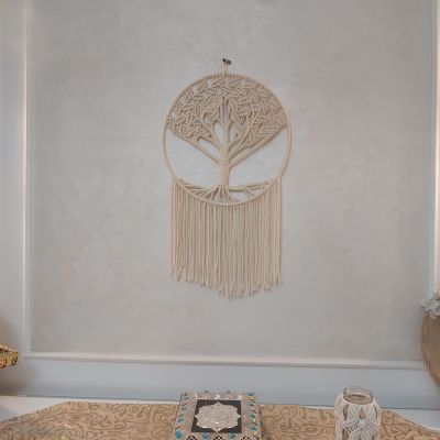 معلقه مكرمية شجره 