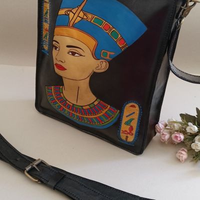 شنطة كروس جلد طبيعي 