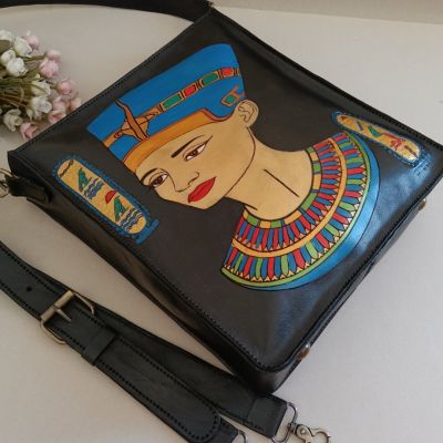 شنطة كروس جلد طبيعي 