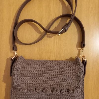 شنطة كروشيه عصرية