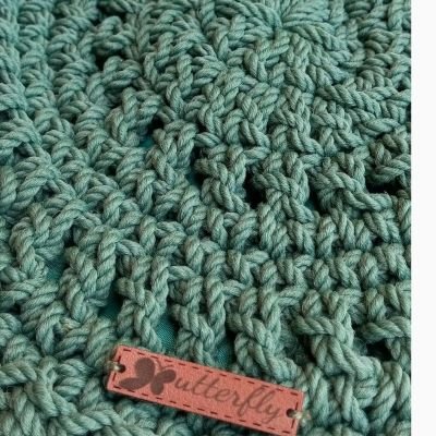 شنطه كروشيه بخيط المكرميه 