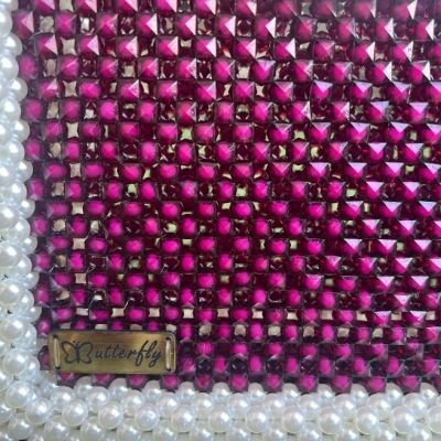 شنطه كريستال مع لولى 