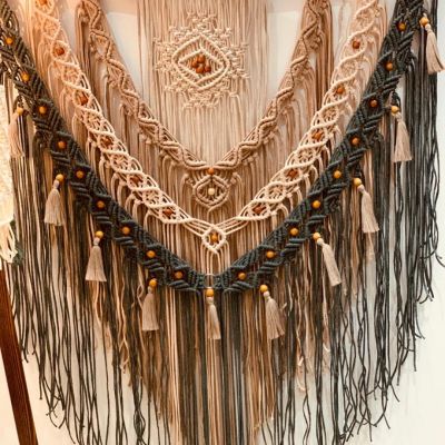 Macrame mural