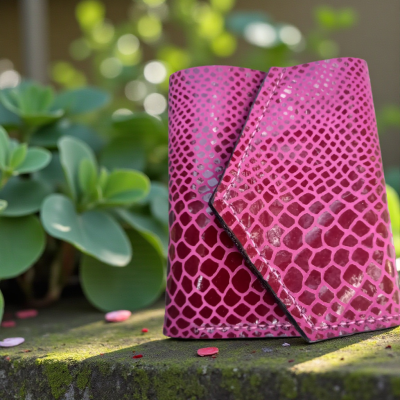 محفظه حريمى جلد طبيعى 