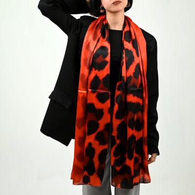 Cheetah Skin - long scarf