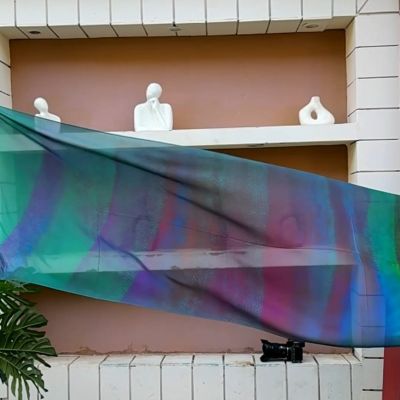 Snake Skin - long scarf