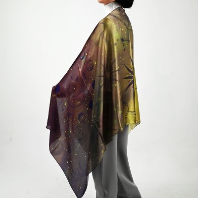 Purple Sky - long scarf