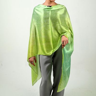 Mint Lace - long Scarf