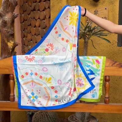 Butterfly House - square Scarf