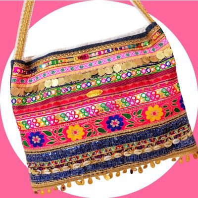  شنطة استايل بوهيمي وهندي