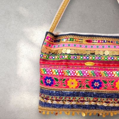  شنطة استايل بوهيمي وهندي