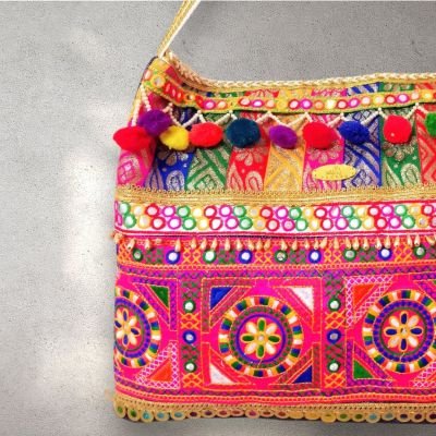  شنطة استايل بوهيمي وهندي