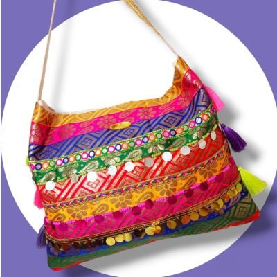  شنطة استايل بوهيمي وهندي