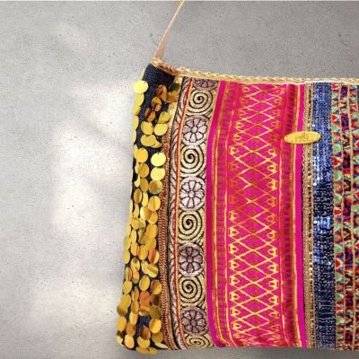  شنطة استايل بوهيمي وهندي