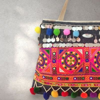  شنطة استايل بوهيمي وهندي