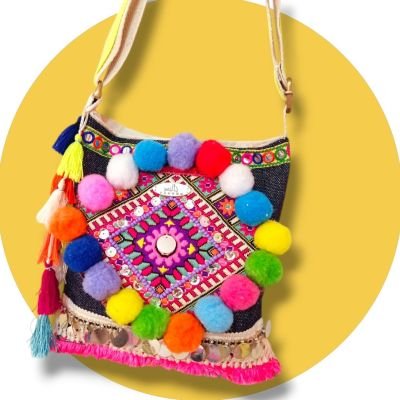 شنطة كروس بوهيمي