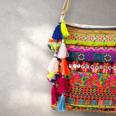 شنطة كروس بوهيمي