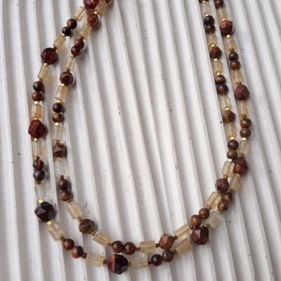 Amber Horizon Necklace
