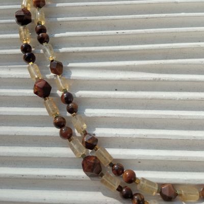 Amber Horizon Necklace