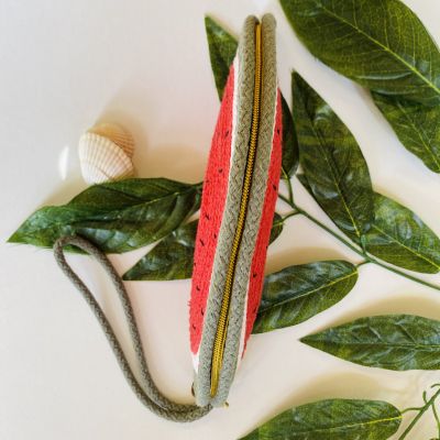 Watermelon clutch 