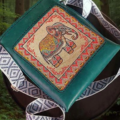 Elephant  mini tote bag 