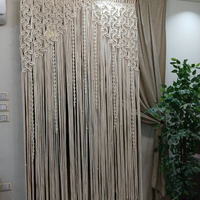 Macrame curtain 