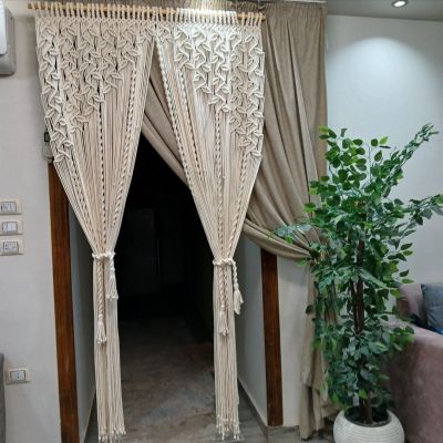 Macrame curtain 