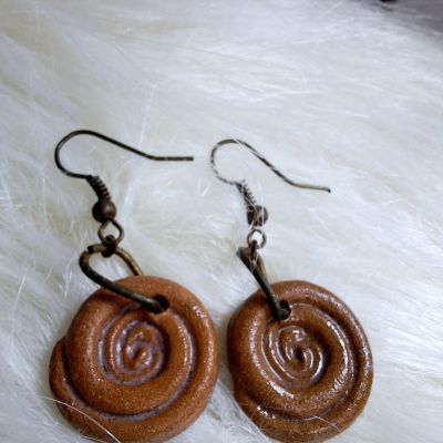 ceramic earrings