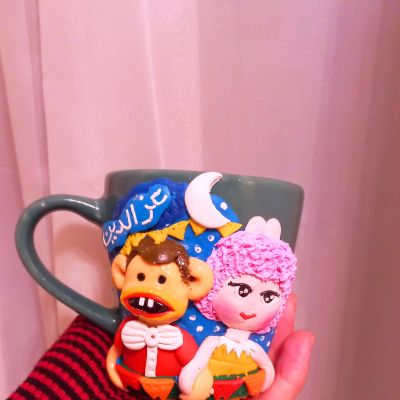 Ramadan mug polymarclay
