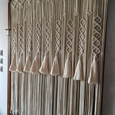 Macrame curtain 