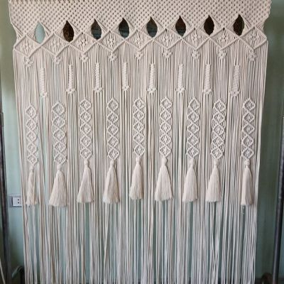 Macrame curtain 
