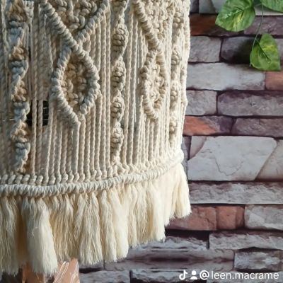 Lighting macrame 