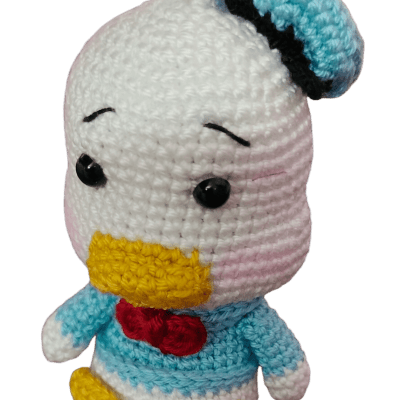 minnie & donald keychain