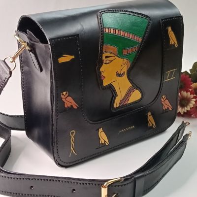 شنطة كروس جلد طبيعي 