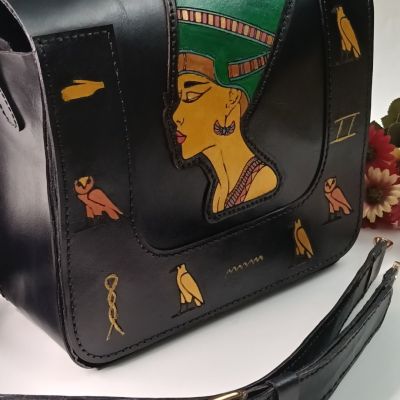 شنطة كروس جلد طبيعي 