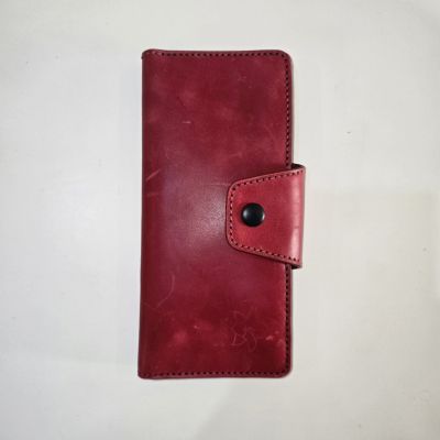 محفظه نسائيه طويله قابله للطي - أحمر 