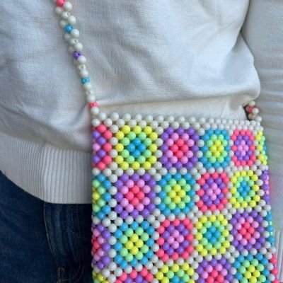 شنطه خرز ملونه