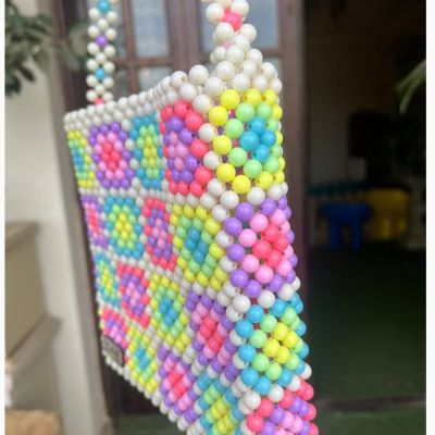 شنطه خرز ملونه