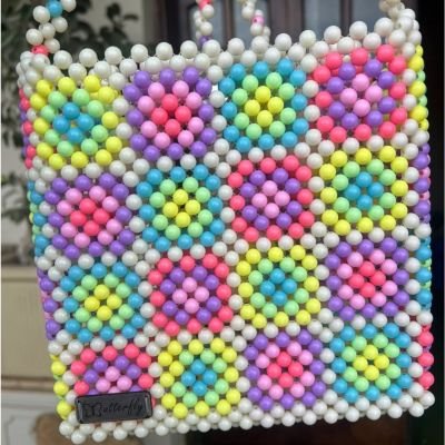 شنطه خرز ملونه