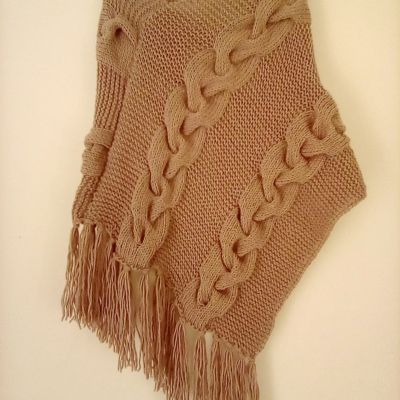 شال ضفائر التريكو 