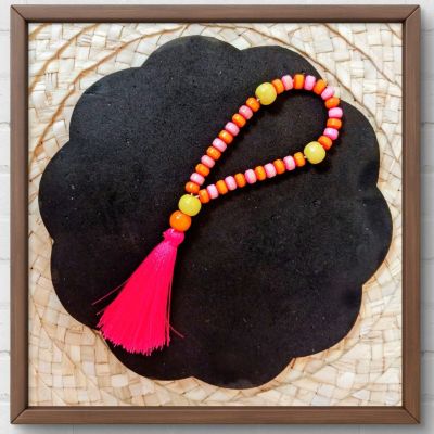 سبحة خشب ملون 