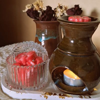  باكدج فوندو شموع معطرة مع مبخرة