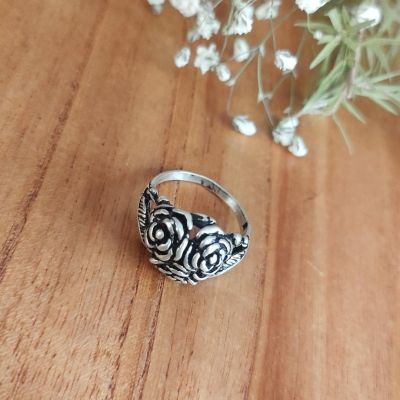 خاتم فضة عربي 