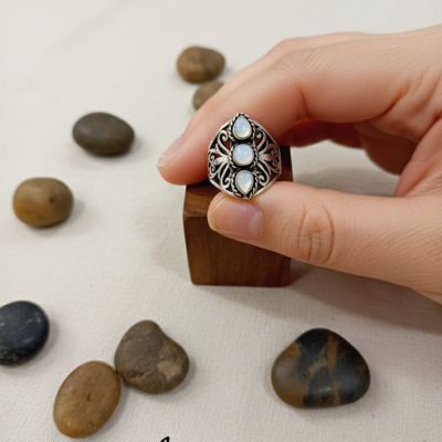 خاتم فضة عربي 