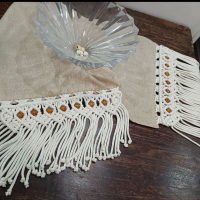 رنر مكرميه مع قماش الدك 