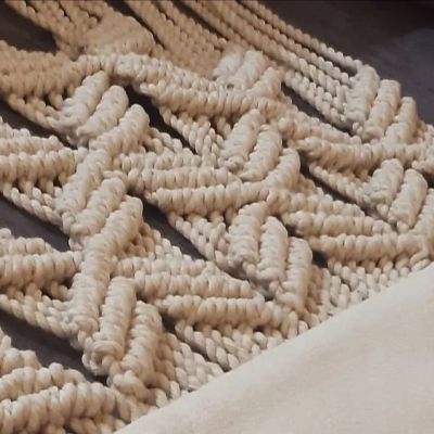 رنر مكرميه مع قماش الدك 