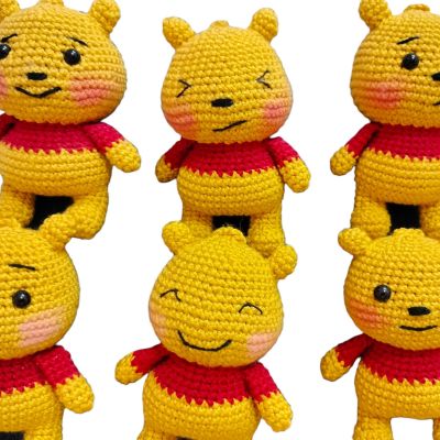pooh keychain