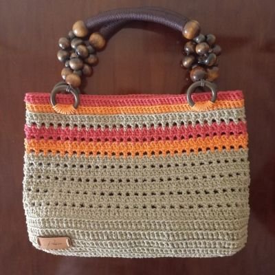 شنطة كروشية 